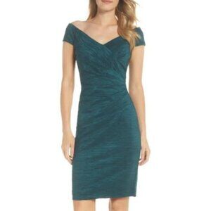 Eliza J Taffeta Body-Con Dress Petite